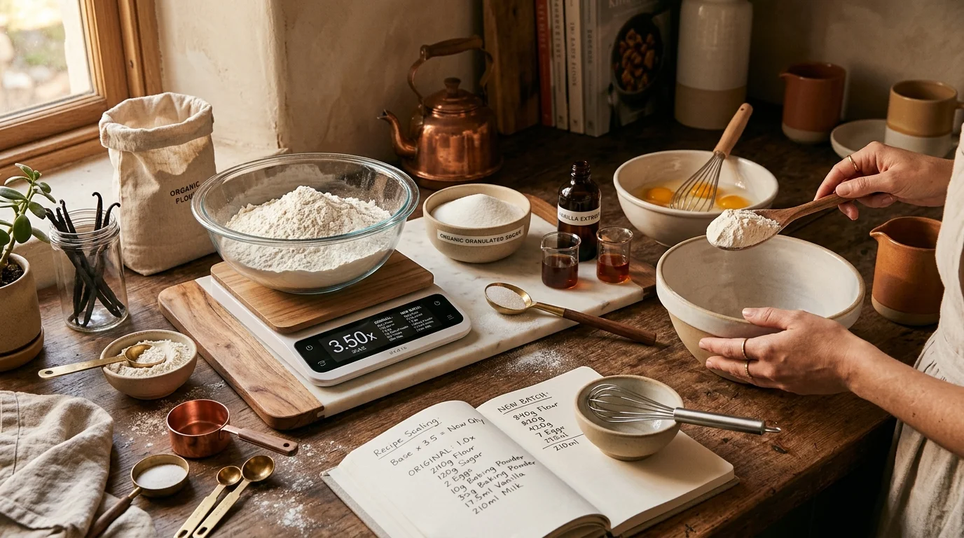How to Scale Recipes Using Ratios